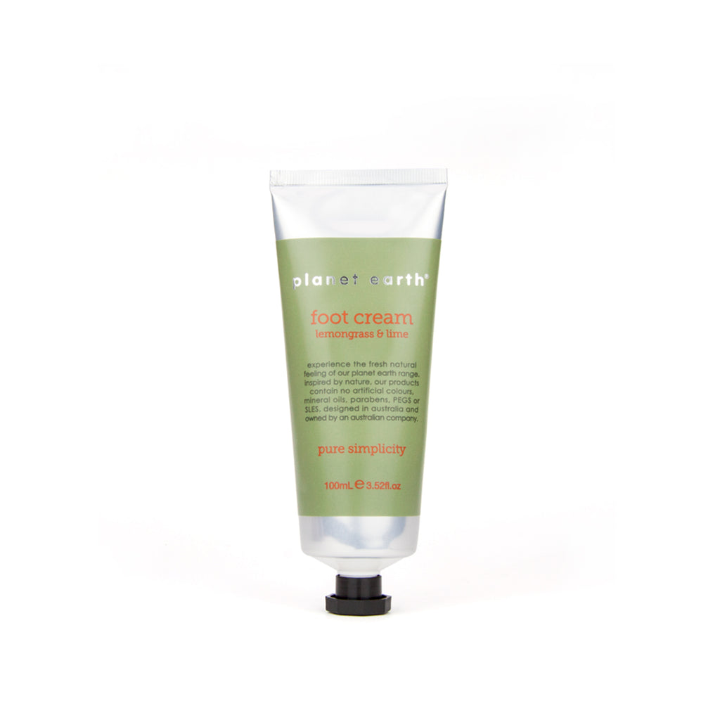 100ml Foot Cream - Lemongrass & Lime - The Grain Shop Online Store