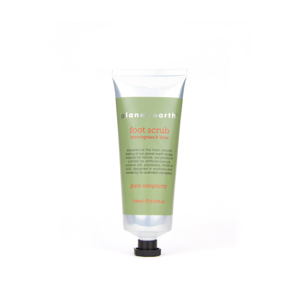 100ml Foot Scrub - Lemongrass & Lime - The Grain Shop Online Store