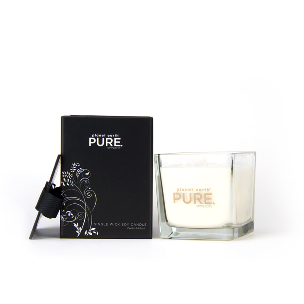 Small Square Candle - Champagne - The Grain Shop Online Store