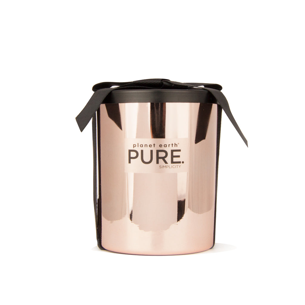 Large Metal Candle - Rose Gold - Summer Breeze - The Grain Shop Online Store